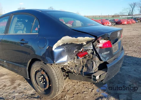 2006 Honda Civic Lx из США, поврежденный, VIN 1HGFA16556L008118